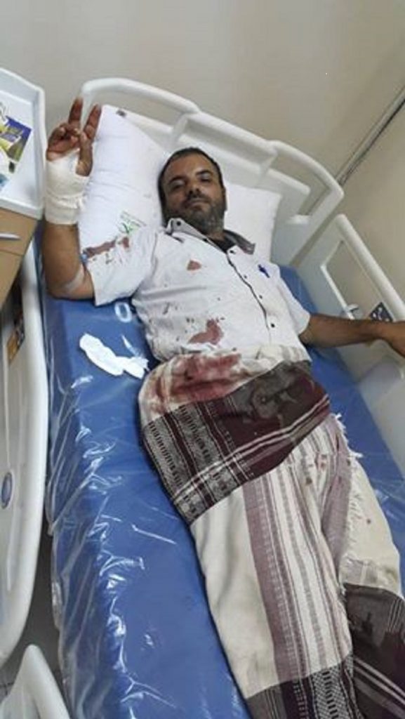 أول صورة لأبرز قيادات المرتزقة في أحد مشافي السعودية بعد تعرضه لإصابات خطيرة