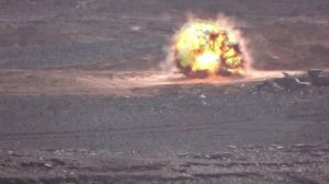 تفجير دورية عسكرية ومصرع طاقهما في نجران