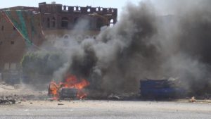 تدمير عدد من منازل المواطنين في صنعاء وصعدة جراء غارات وية وقصف صاروخي للعدوان ومرتزقته