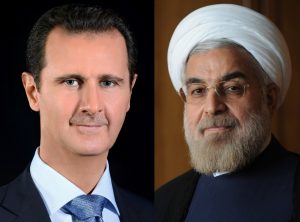 اتصال هاتفي بين روحاني والأسد بعد العدوان الثلاثي على سوريا وهذا ما دار بينهم