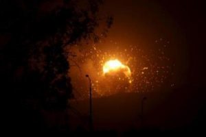 سلسلة غارات عنيفة لمقاتلات العدوان على صنعاء وصعدة وحجة