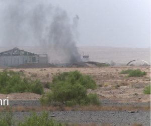انفجار عنيف داخل قاعدة العند العسكرية قبل قليل وأنباء تتحدث عن وجود قوات اماراتية وسودانية وخبراء امريكيين