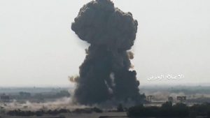 شاهد الفيديو : تدمير 4 أليات للغزاة بضربة واحدة في جبهة الساحل
