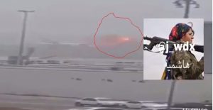 أول فيديو حصري يوثق لحظة الإنفجار من برج مطار أبو ظبي أثناء قصفه بطائرة صماد3
