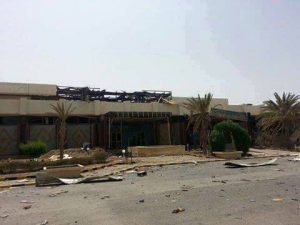 دوي انفجارات عنيفة تهز المطار الدولي