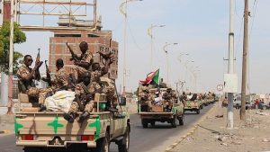 قيادي عسكري سوداني يكشف عن وصول تعزيزات عسكرية الى اليمن